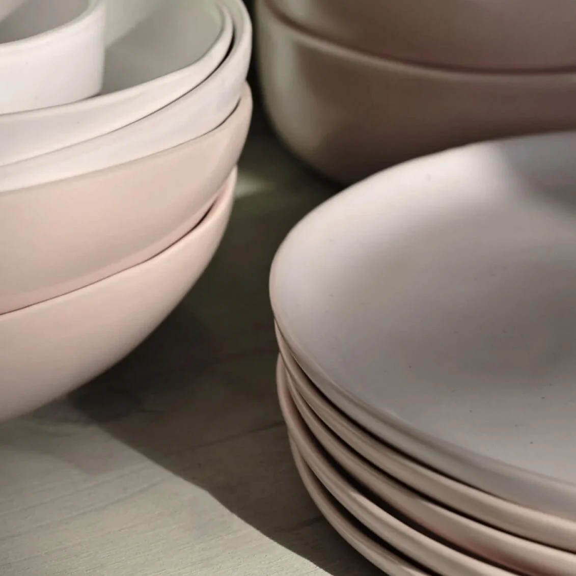Fable Salad Plates - Desert Taupe - Image 9
