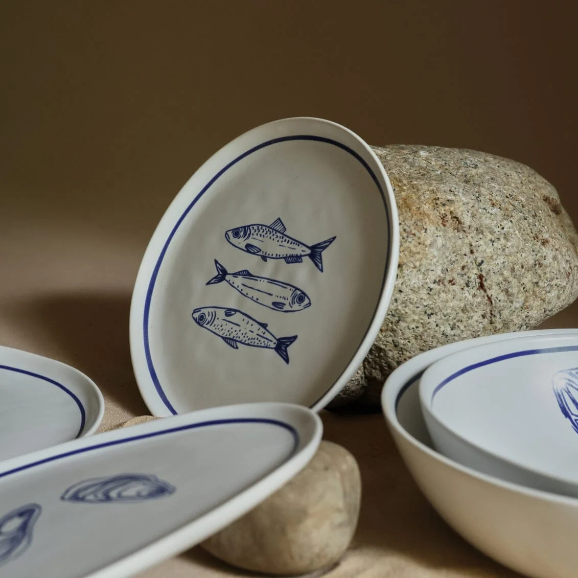 Fable Salad Plates - Desert Taupe - Image 49