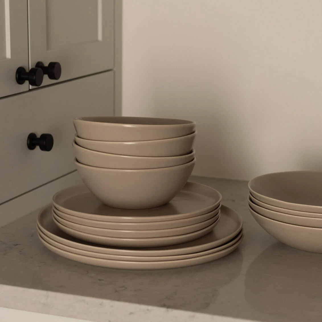 Fable Salad Plates - Desert Taupe - Image 35