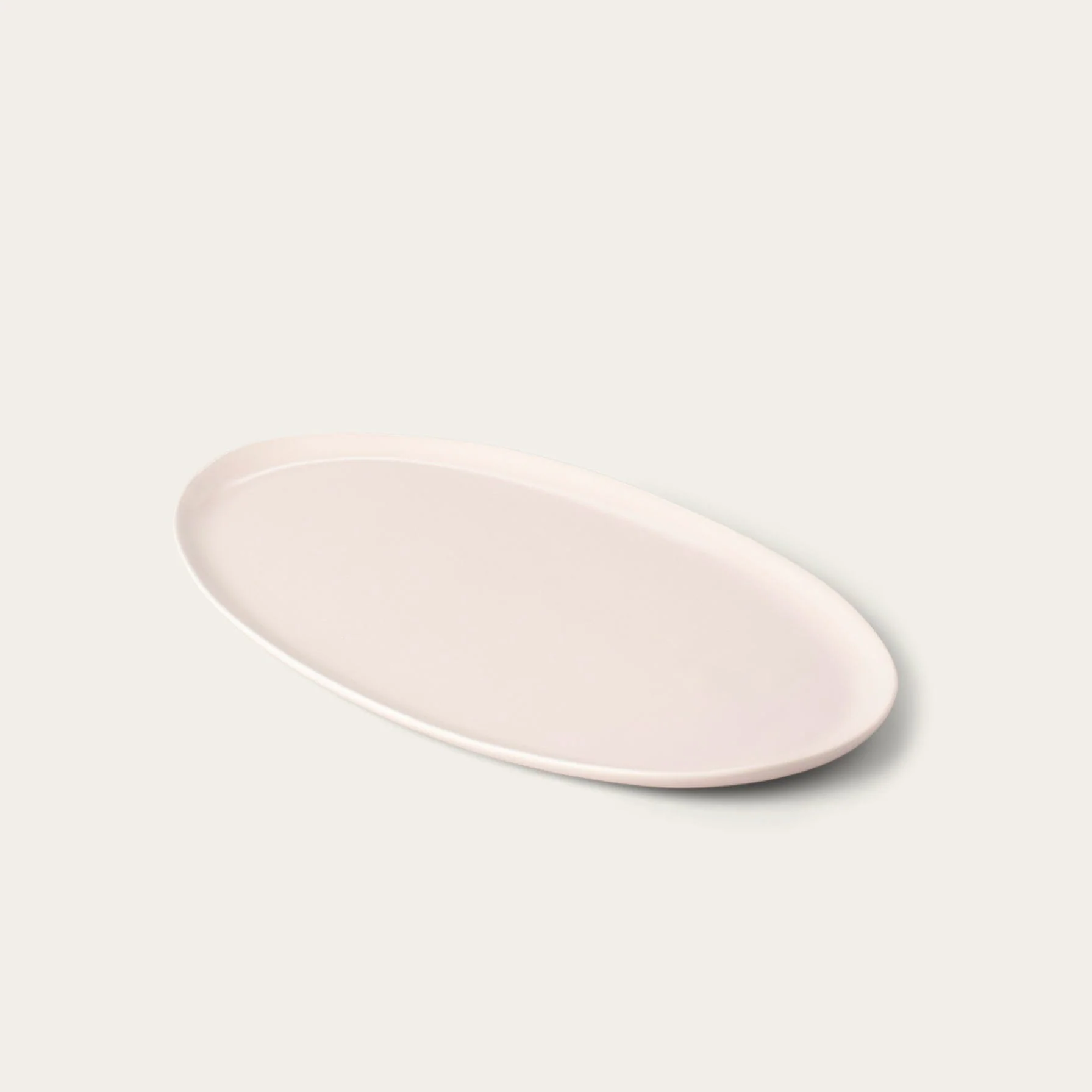 Fable Oval Serving Platter - Desert Taupe