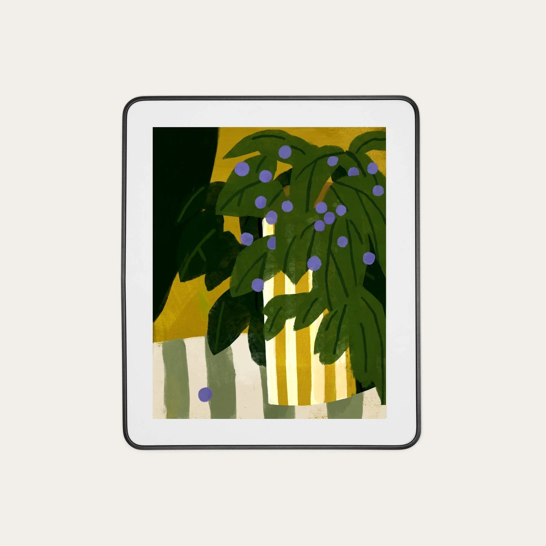 Fable House Plant Print - 16 x 20" - With Frame